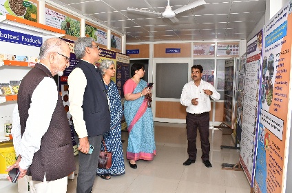 Visitors at Pulses Innovation Hub