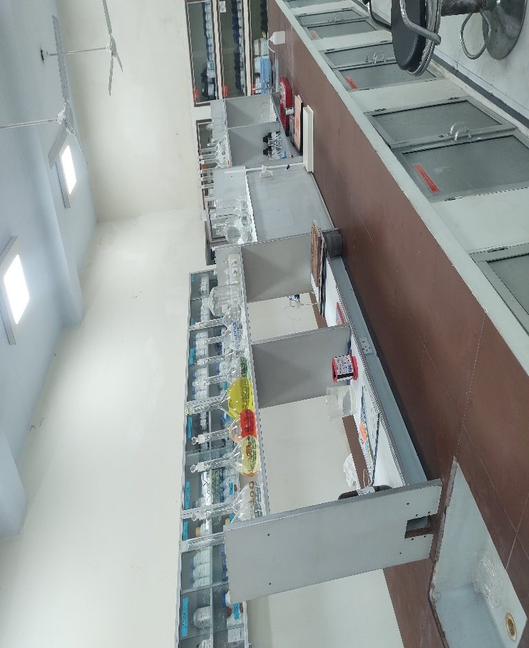 Soil chemistry laboratory of the Division of Crop Production