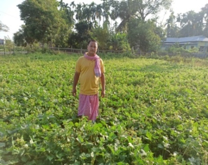 Mr. Kunjababu Sinha in his field